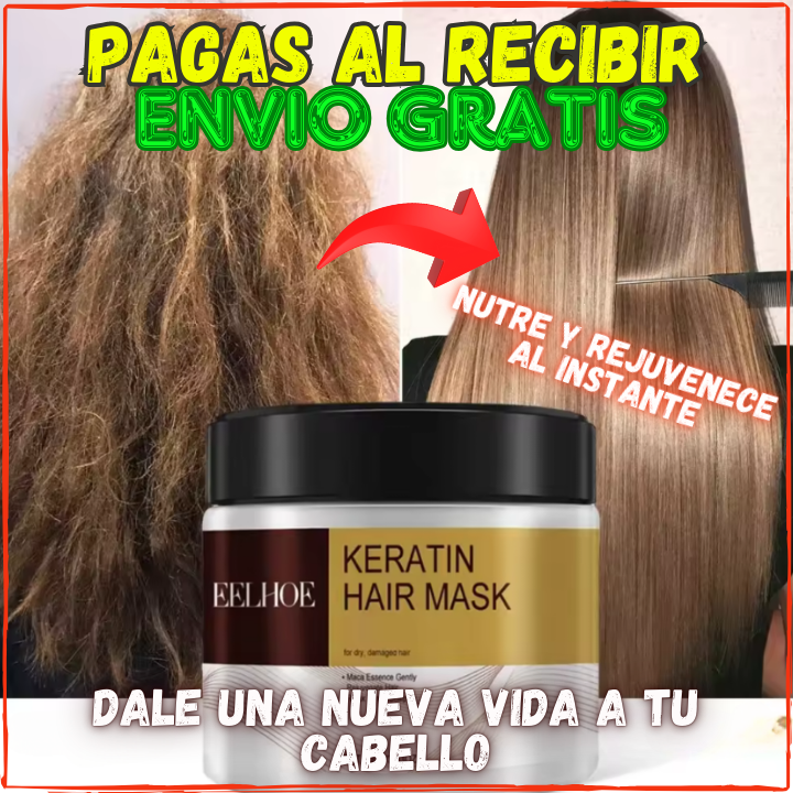 ✅Dale una Nueva Vida a Tu Cabello👌Nutre, Rejuvenece y Alisa tu Cabello al Instante(💥Pagas al Recibir+Envio Gratis)KARSEEL Collagen.