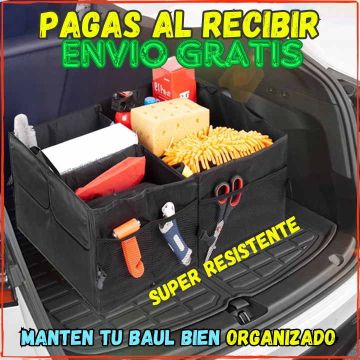 ✅Manten el Baul de tu Carro Totalmente Organizado👌Diseñada para Resistir Mucho Peso(💥Pagas al Recibir+Envio Gratis).