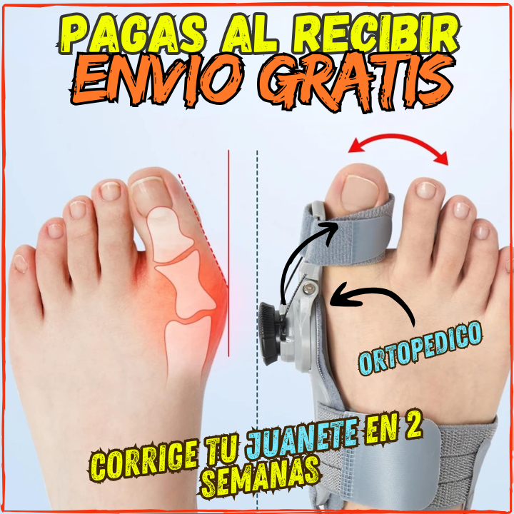 ✅Ya no mas Juanetes y Desvios en tus Pies👌Corrigelos en 2 a 3 Semanas(💥Pagas al Recibir+Envio Gratis) Ortopedico.