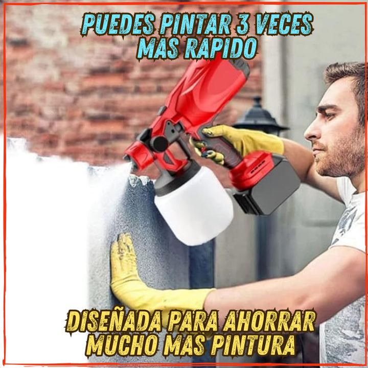 ✅Ahora Pintar es Una Tarea Facil, Rapida y Economica👌Ideal Para Pintar Todo Tipo de Lugares y Objetos(💥Pagas al Recibir+Envio Gratis)Icluye 2 Baterias de Larga Duracion.