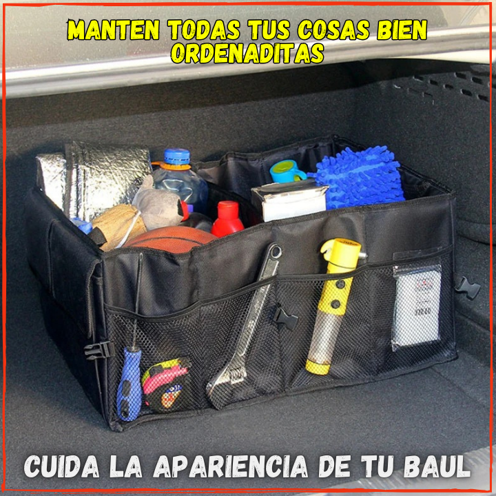 ✅Manten el Baul de tu Carro Totalmente Organizado👌Diseñada para Resistir Mucho Peso(💥Pagas al Recibir+Envio Gratis).