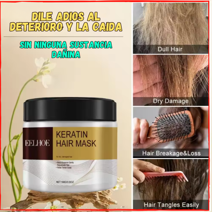 ✅Dale una Nueva Vida a Tu Cabello👌Nutre, Rejuvenece y Alisa tu Cabello al Instante(💥Pagas al Recibir+Envio Gratis)KARSEEL Collagen.