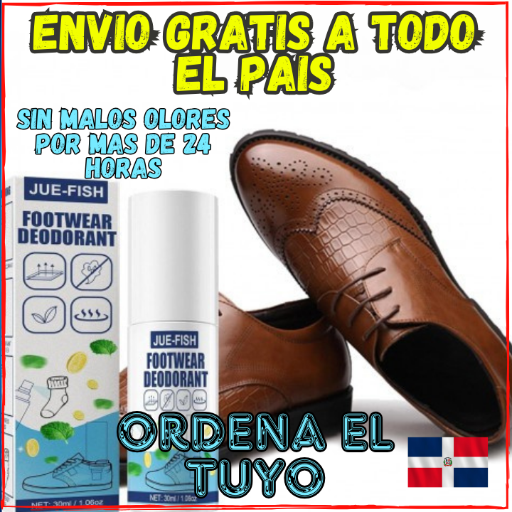 ✅Ya no mas Malos Olores en los Pies🚫No importa que tan mal huelan tus pies(💥Pagas al Recibir+Envio Gratis)Desosorante ultra Protector para Pies.