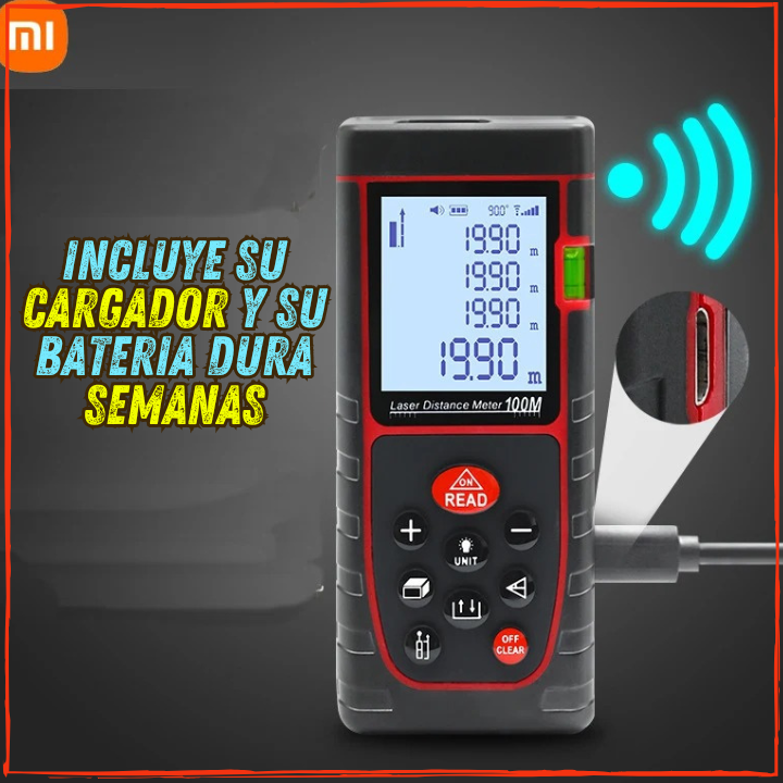 ✅Ahora Puedes Medir Cualquier Distancia Con Precision👌Mide Volumen, Distancia, Nivel y Mas(💥Pagas al Recibir+Envio Gratis)Mide hasta 60 Metros.