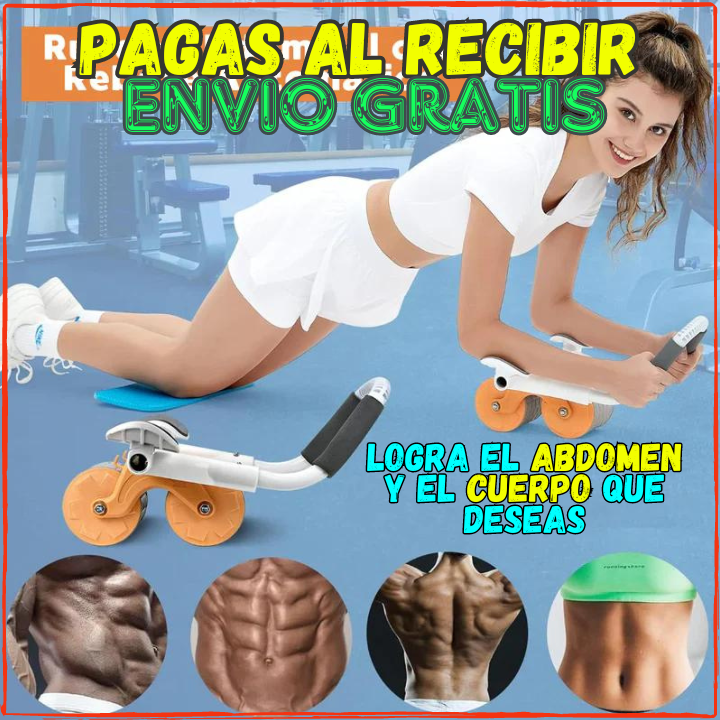 Ejercita Todo Tu Cuerpo Con un Solo Movimiento✅Ideal Para Tener Cuadritos😎Incluye Temporizador y Soporte para Movil.