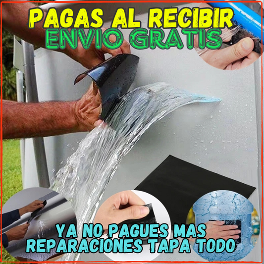 ✅Ya no pagues Mas Reparaciones💥, Repara y Tapa lo que sea, Con la mas Alta Resistencia👌(💥Pagas al Recibirlo💥)Rollo 20CM de Ancho