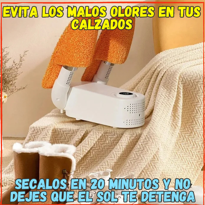 ✅Seca tus Calzados y Prendas en Minutos😱, Ultra Secador de Calzados(💥Pagas al Recibirlo💥)(Incluye Limpiador de Zapatos)