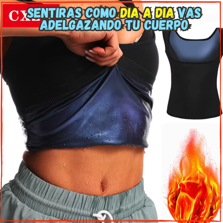 ✅Ahora puedes Quemar la Grasa sin Hacer Ejercicio👍Blusa Sauna con Tecnologia de Recoleccion(💥Pagas al Recibir+Envio Gratis). La mas Comoda del Mercado.