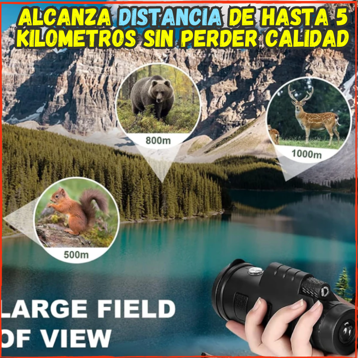 Graba los Paisajes Mas Lejanos Con La Mejor Calidad✅Alcance de Hasta 5 Kilometros en HD😎Incluye todos sus Accesorios