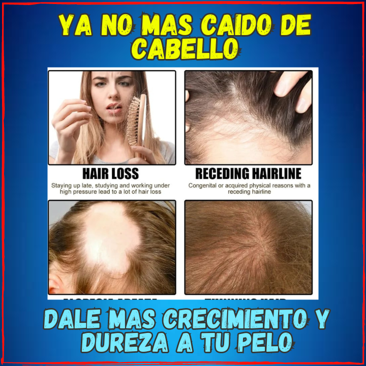 ✅Rejuvenece las Celulas de Crecimiento del Cabello😱, y Fortalece tu Cabello(💥Pagas al Recibirlo💥)