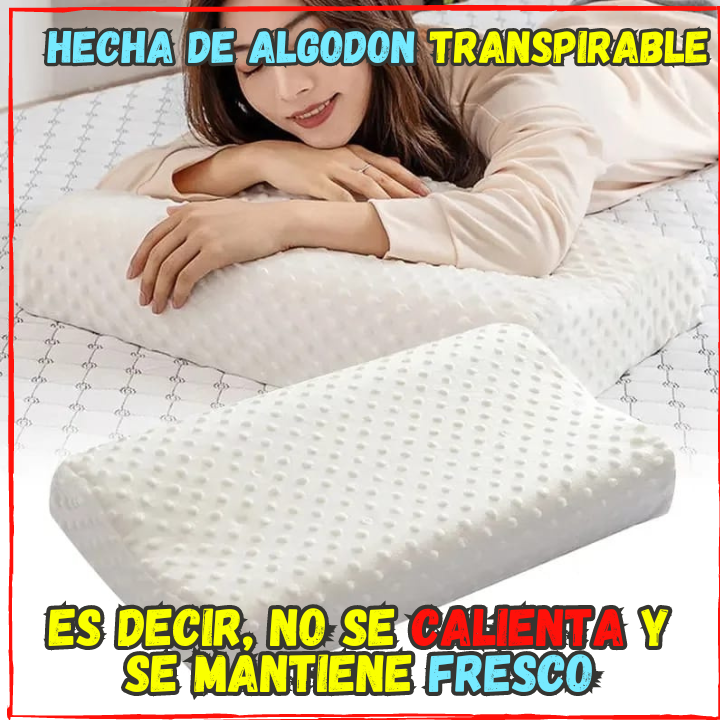 ✅Ya no mas Dolor de Cuello, Cabeza o Espalda👌, Almohada Ortopedica Foam Transpirable👌(💥Pagas al Recibirlo💥) Con Efecto Refrescante