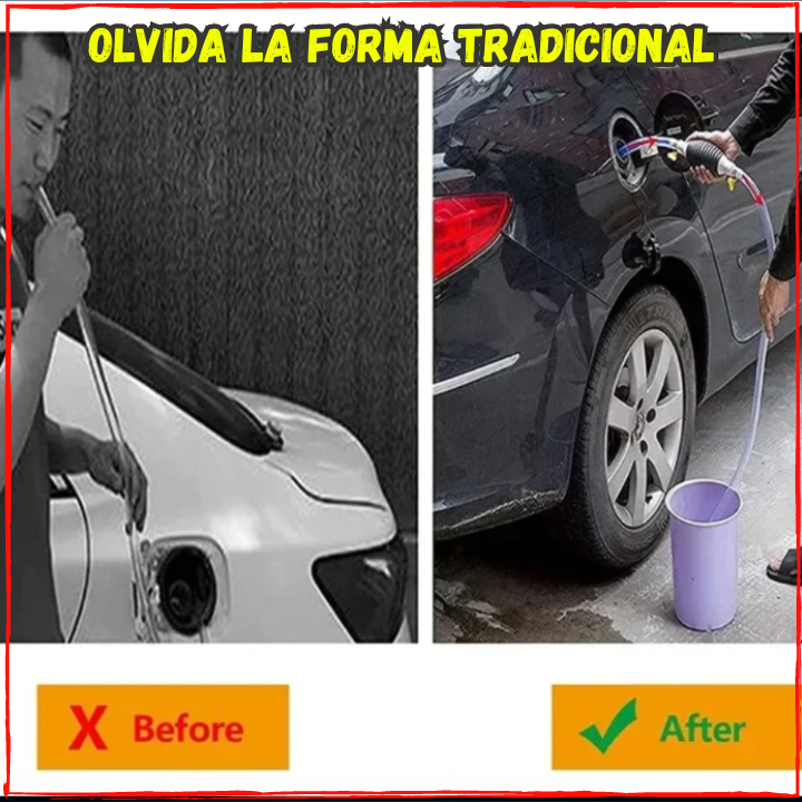 ✅Ya no pases Trabajo al Extraer la Gasolina👌Succiona Cualquier Liquido en Segundos(💥Pagas al Recibir) .