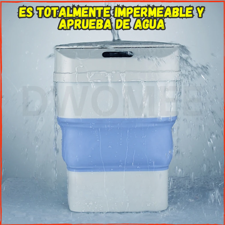 💥Botar la Basura Nunca Fue tan Facil✅Zafacon Inteligente con Sensor de Abertura👌Impermeable y Con Control de Malos Olores.