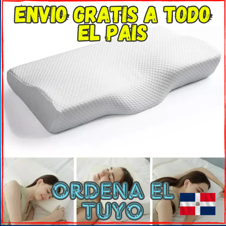 ✅Ya no mas Dolor de Cuello, Cabeza o Espalda👌, Almohada Ortopedica Foam Transpirable👌(💥Pagas al Recibirlo💥) Con Efecto Refrescante