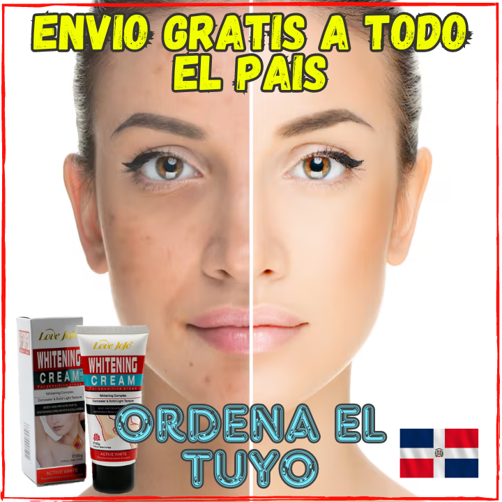 ✅Blanquea tu Piel en 3 Semanas😱, Crema Ultra Blanqueadora Con Colageno(💥Pagas al Recibirlo💥)