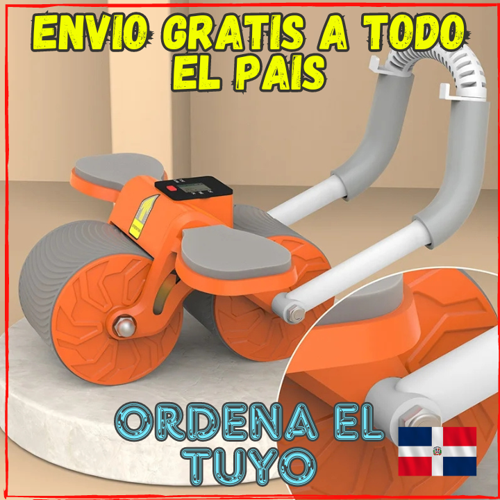 Ejercita Todo Tu Cuerpo Con un Solo Movimiento✅Ideal Para Tener Cuadritos😎Incluye Temporizador y Soporte para Movil.