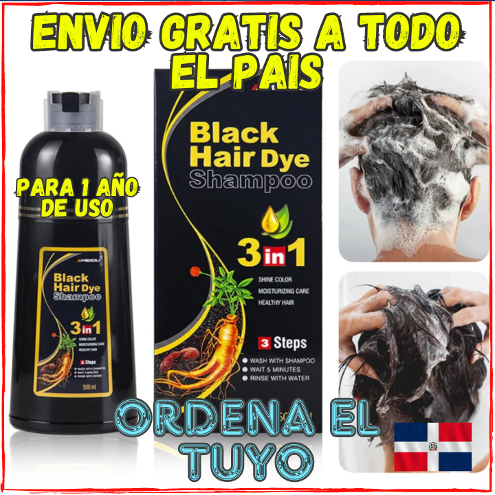 ✅La Forma Mas Segura y Natural de Eliminar las Canas😱,Sin Peroxido Ni Sustancias Dañinas(💥Pagas al Recibirlo💥)Se usa 1 Vez Cada 15 Dias.