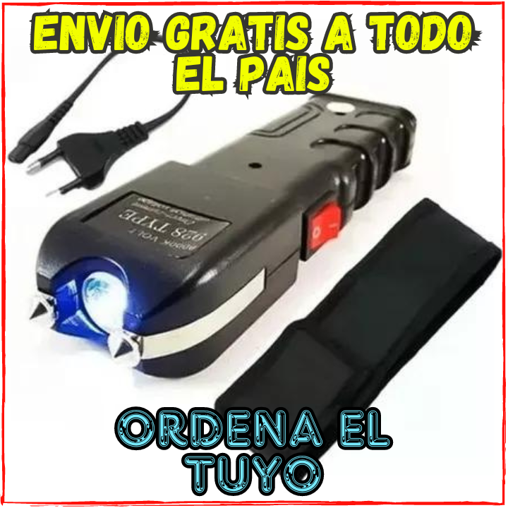 ✅Es Momento de Protegerte del Peligro ⚡Paralizalos al Instante(💥Pagas al Recibir) 🔋Recargable