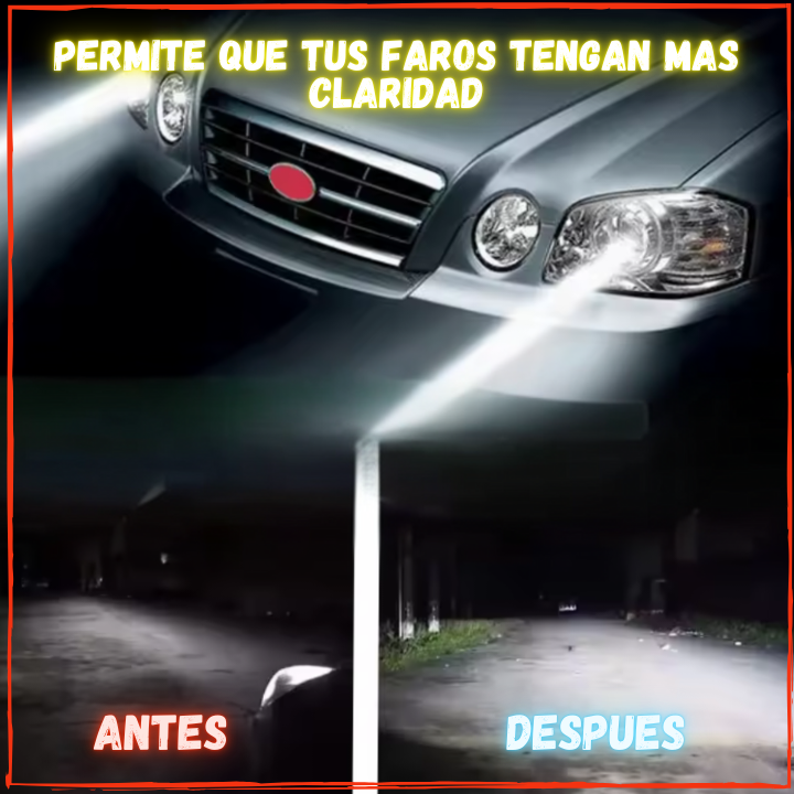 ✅Deja tus Faros Como Nuevos tu Mismo👌El Unico Que si Funciona(💥Pagas al Recibir+Envio Gratis). Frasco de 125ML(25 Restauraciones).