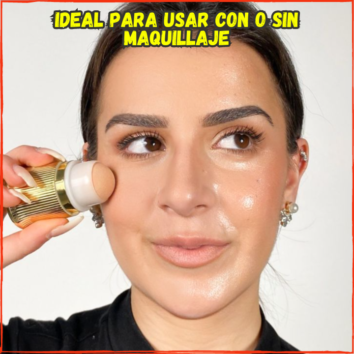 ✅Elimina la Grasa y el Brillo al Instante😱, Ten un Rostro Mas Natural y Atractivo(💥Pagas al Recibirlo💥) Incluye 2 Rodillos Volcanicos